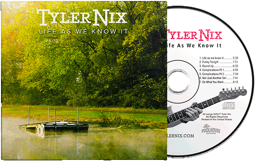 Tyler Nix CD, Life As We Know It, is not for sale yet. Click to go to his site.